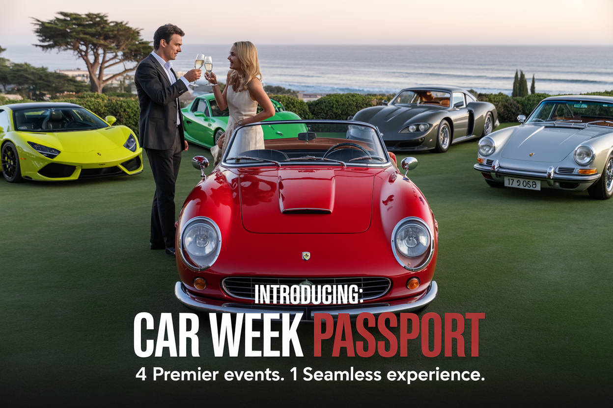 Car Week Passport Cover